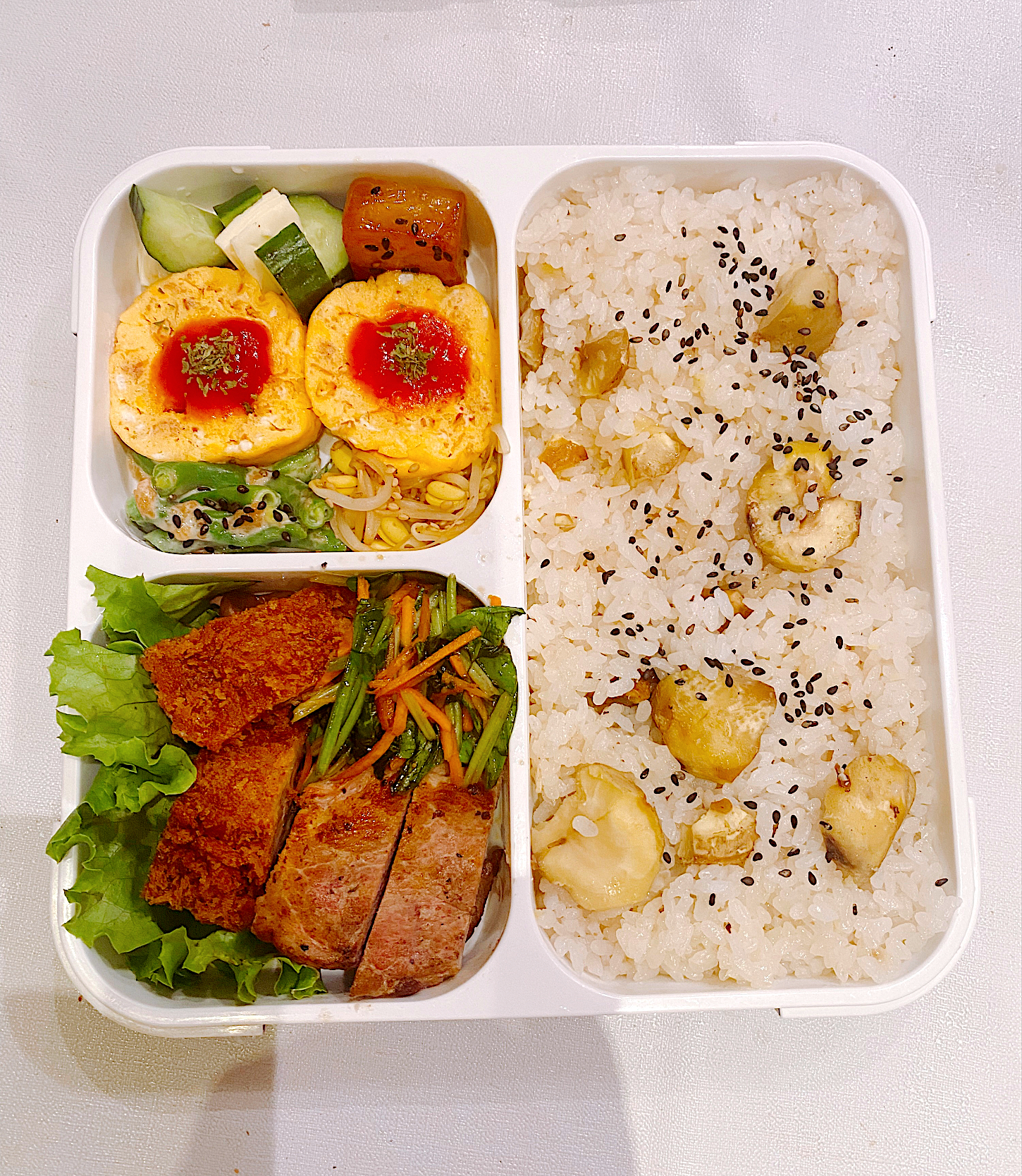 栗ご飯弁当