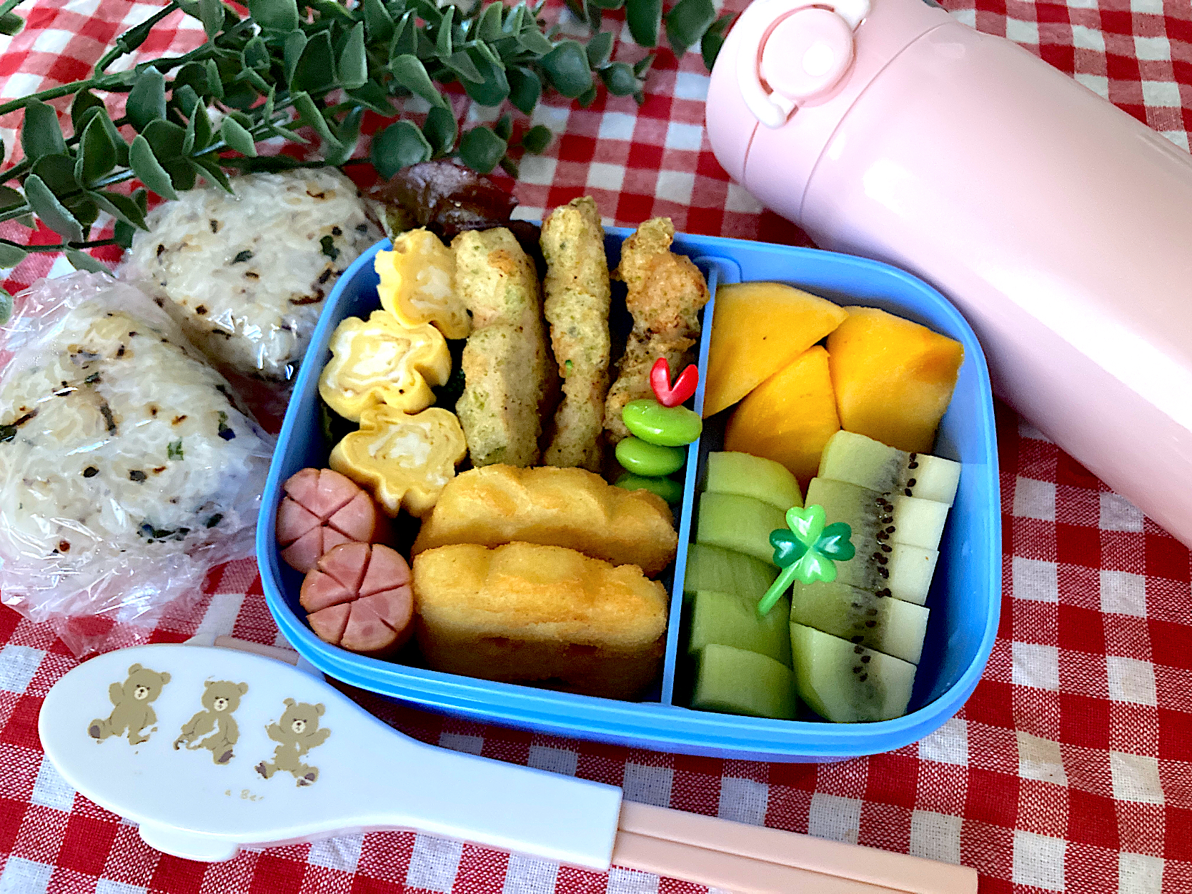 ＊鶏胸肉の塩麹チキンスティック弁当🍱＊