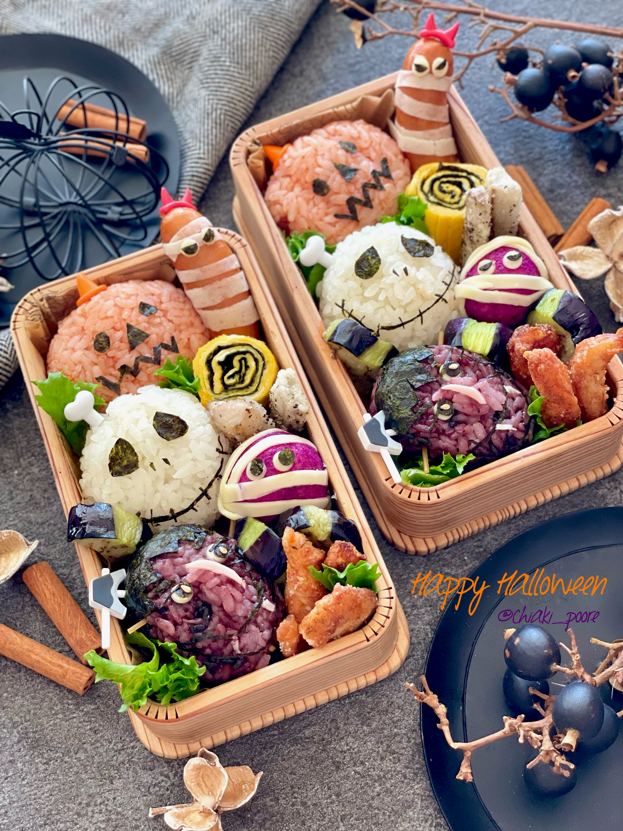 大人のハロウィン弁当🎃💀🧛