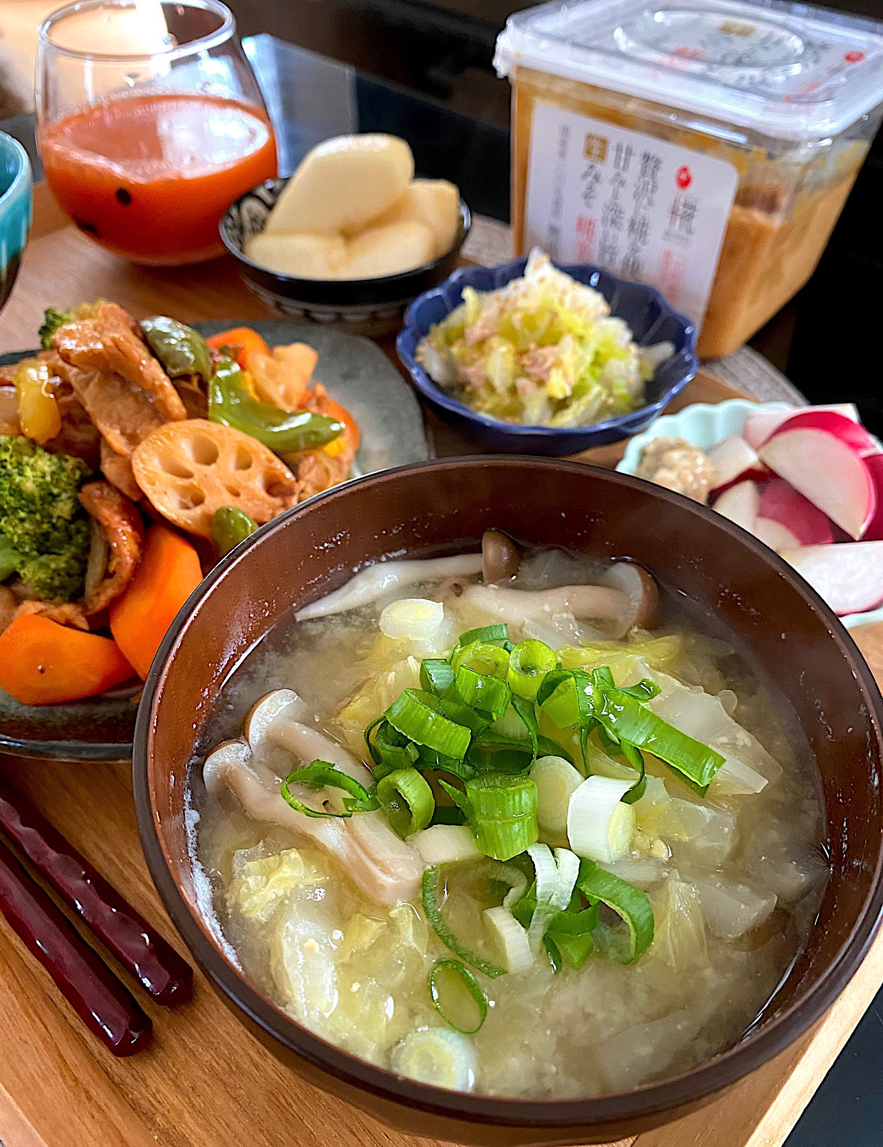 ゆかりさんの料理 優しい旨みのお味噌汁♪