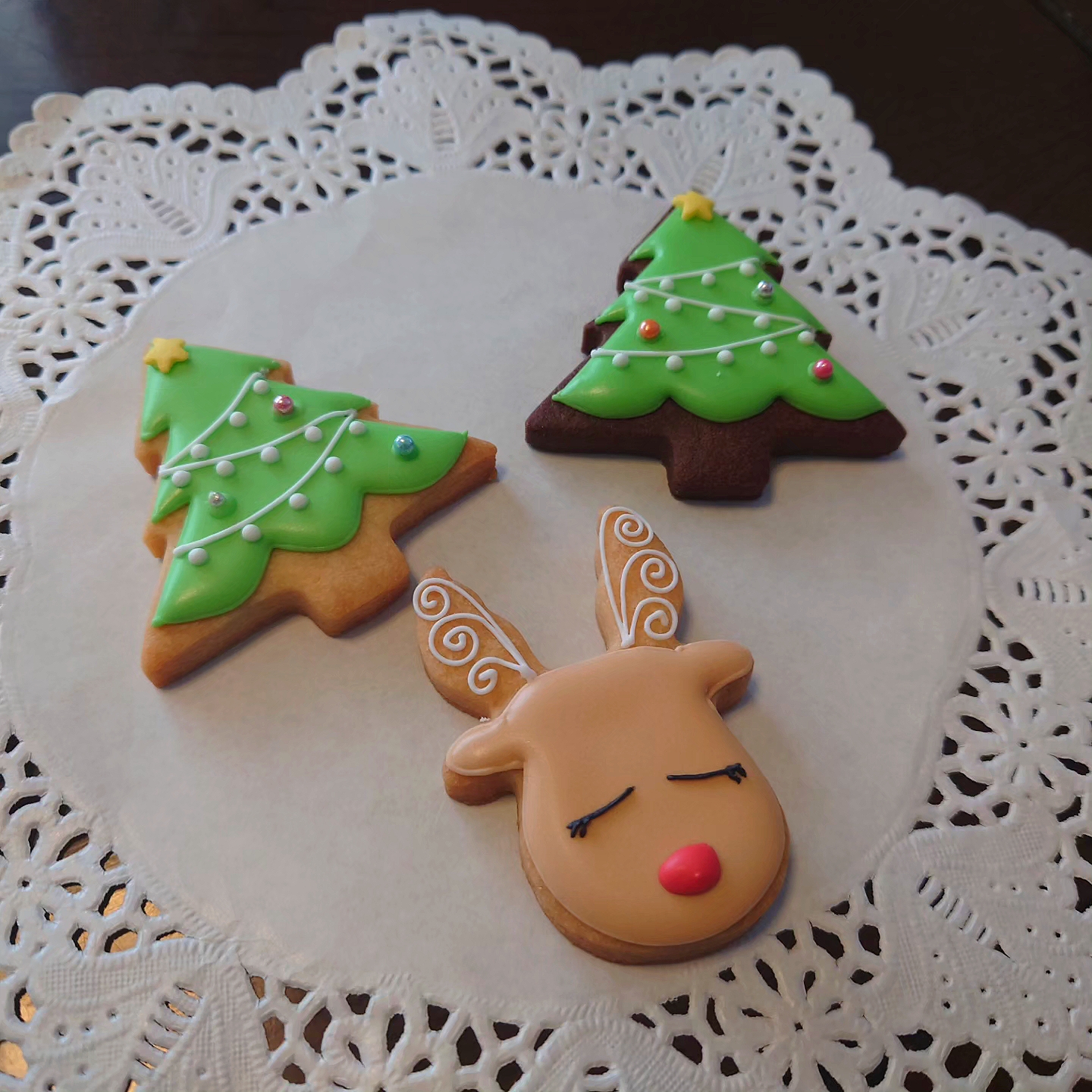 クリスマスアイシングクッキー