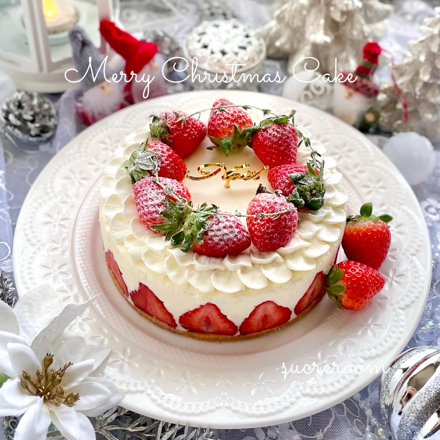 苺のレアチーズムース🍓✨
🎄.*𝑀𝑒𝑟𝑟𝑦 𝐶ℎ𝑟𝑖𝑠𝑡𝑚𝑎𝑠‪𓂃 𓈒𓏸︎💕︎💕