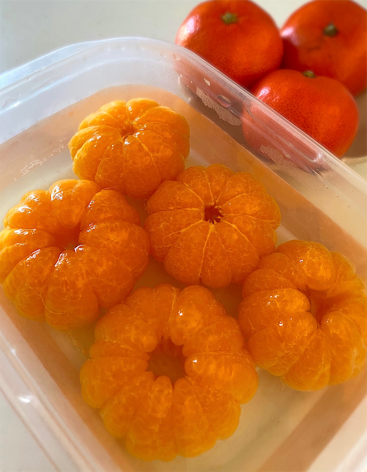 小原紅早生のコンポート🍊