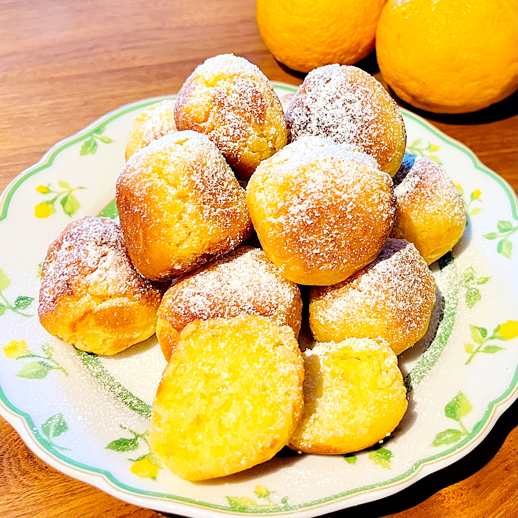 爽やか柚子香るおからドーナツ Yuzu Donuts