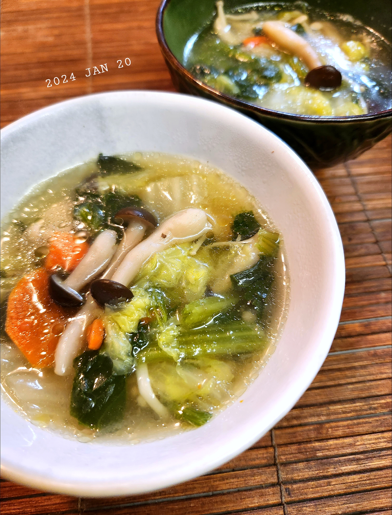 夫作～野菜たっぷりスープ