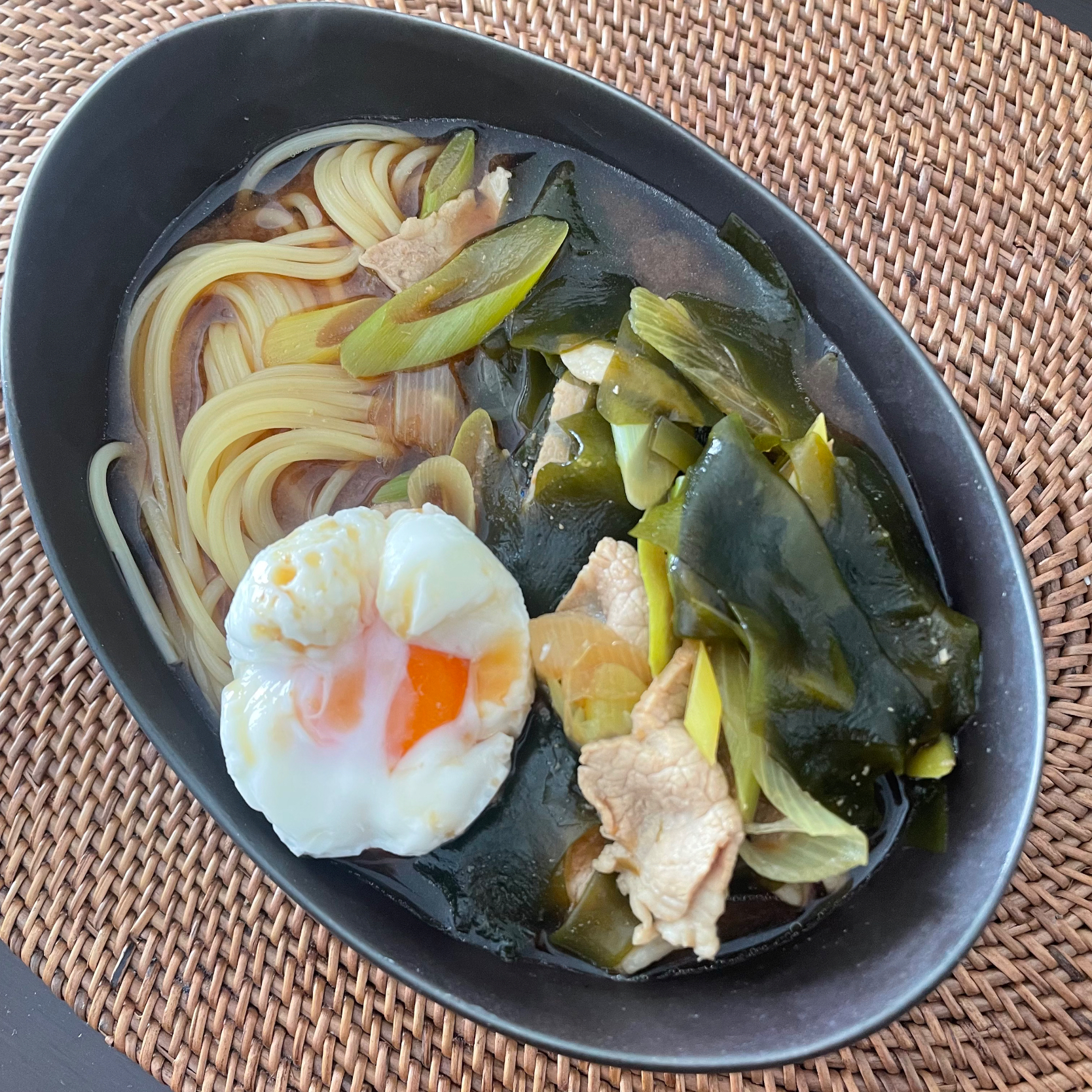 お味噌汁パスタ