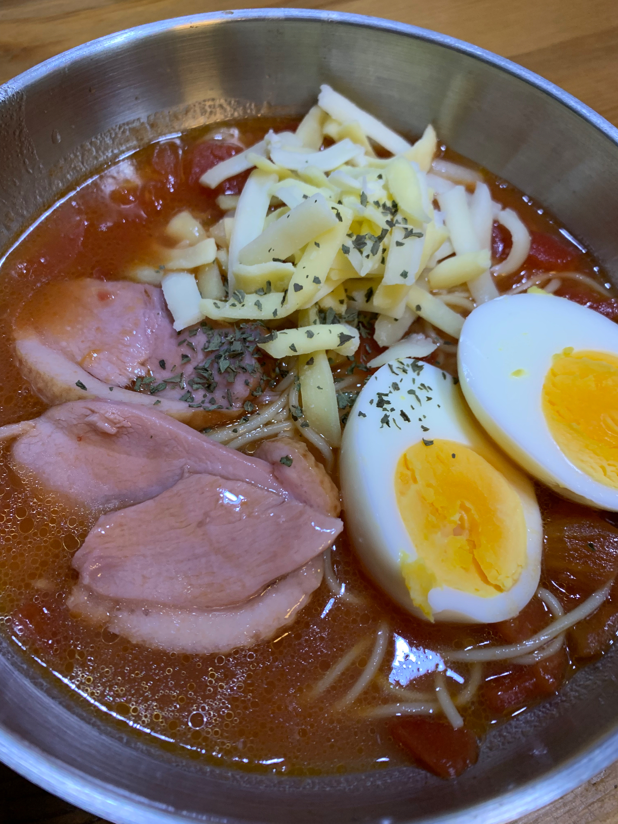 トマトラーメン🍅🍜