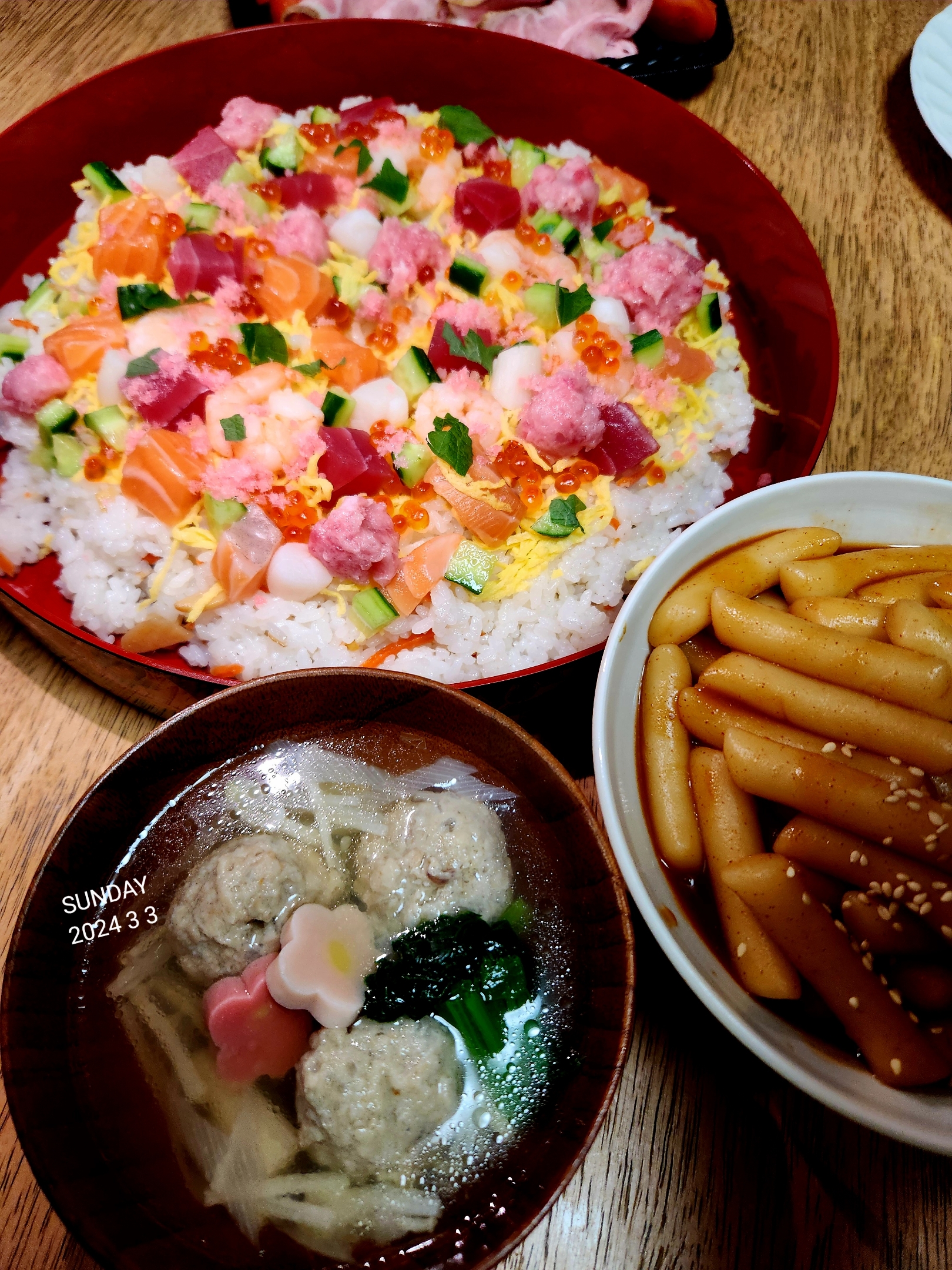 ひな祭り🎎～ちらし寿司～
