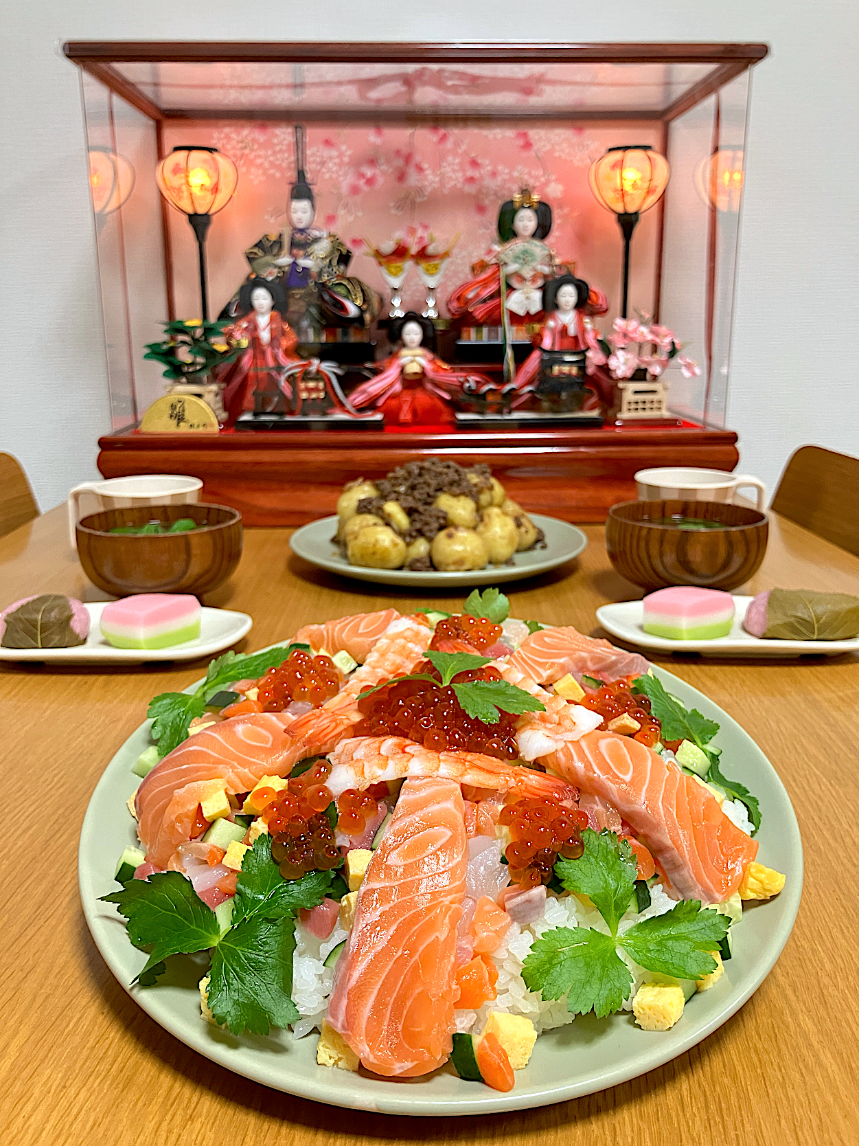 ＊ひな祭り🎎海鮮ちらし寿司＊