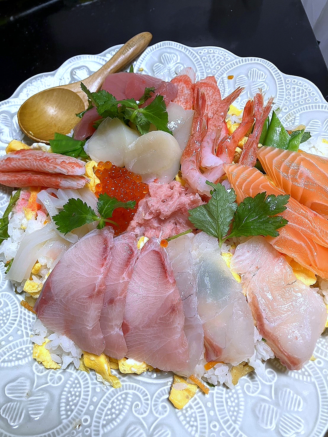 ひなまつり　海鮮ちらし寿司
