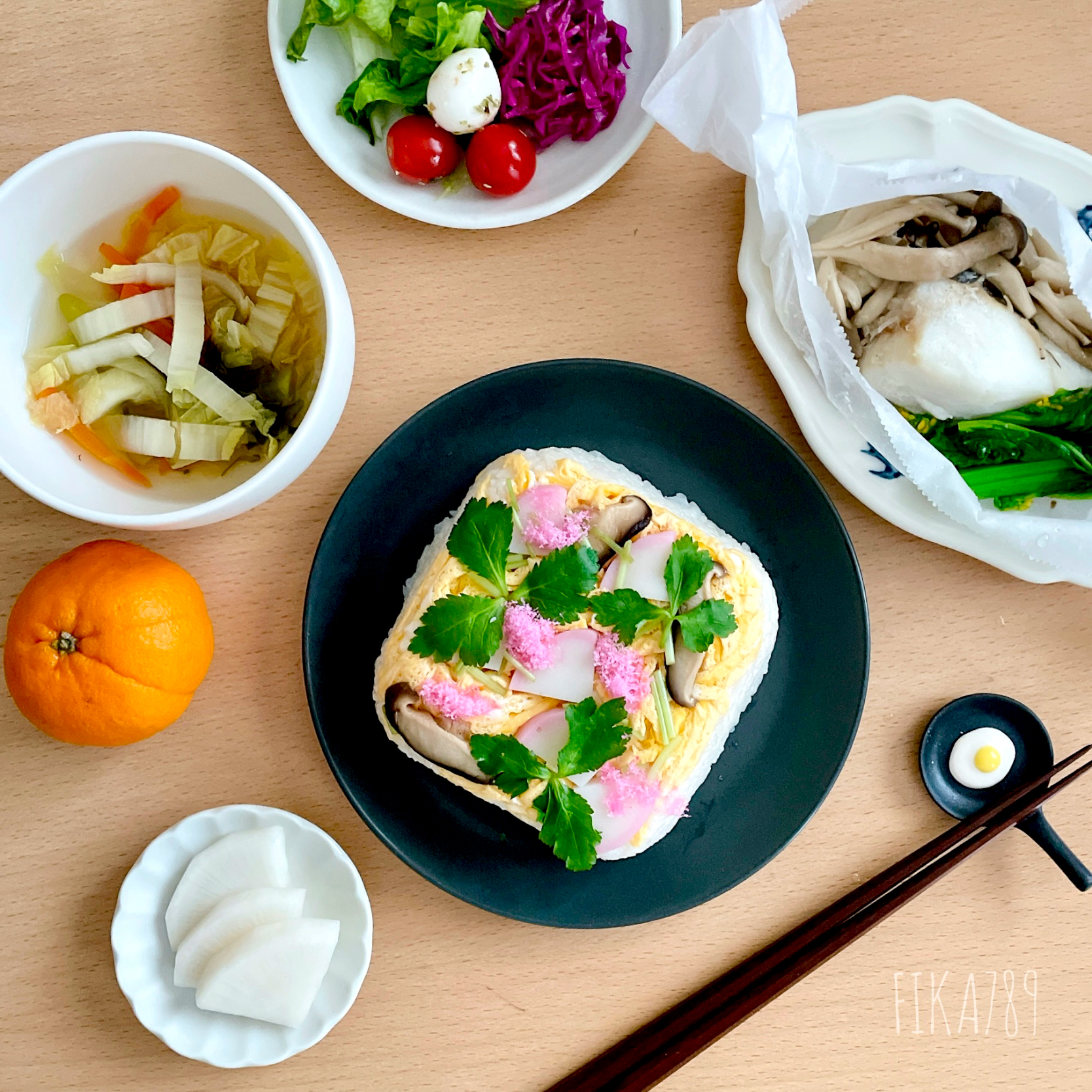 @きなこさんの料理 @きなこさんの料理 🔷京都丹後のばら寿司風