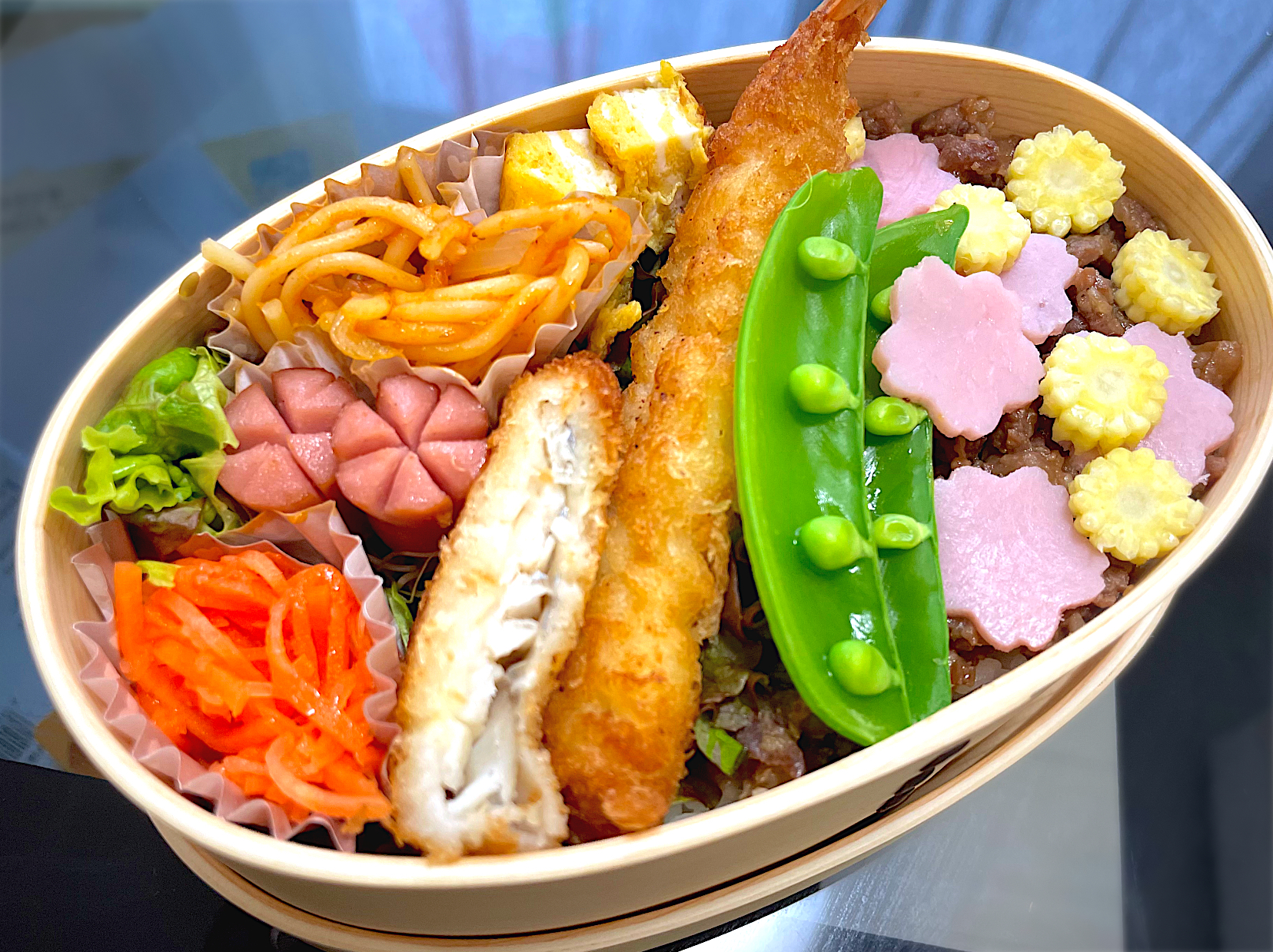 🌸お花見弁当🌸