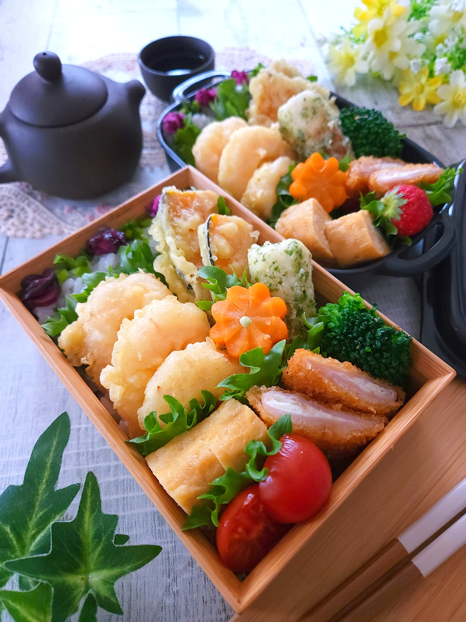 海老天弁当