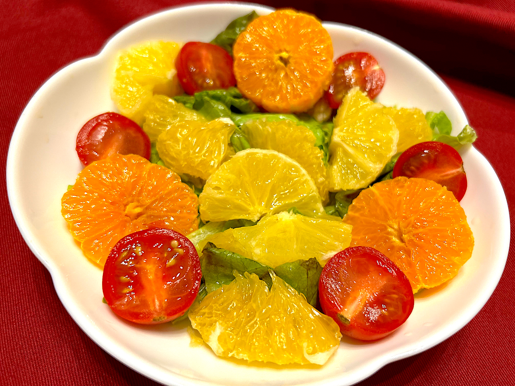 ３種の柑橘のビタミンサラダ