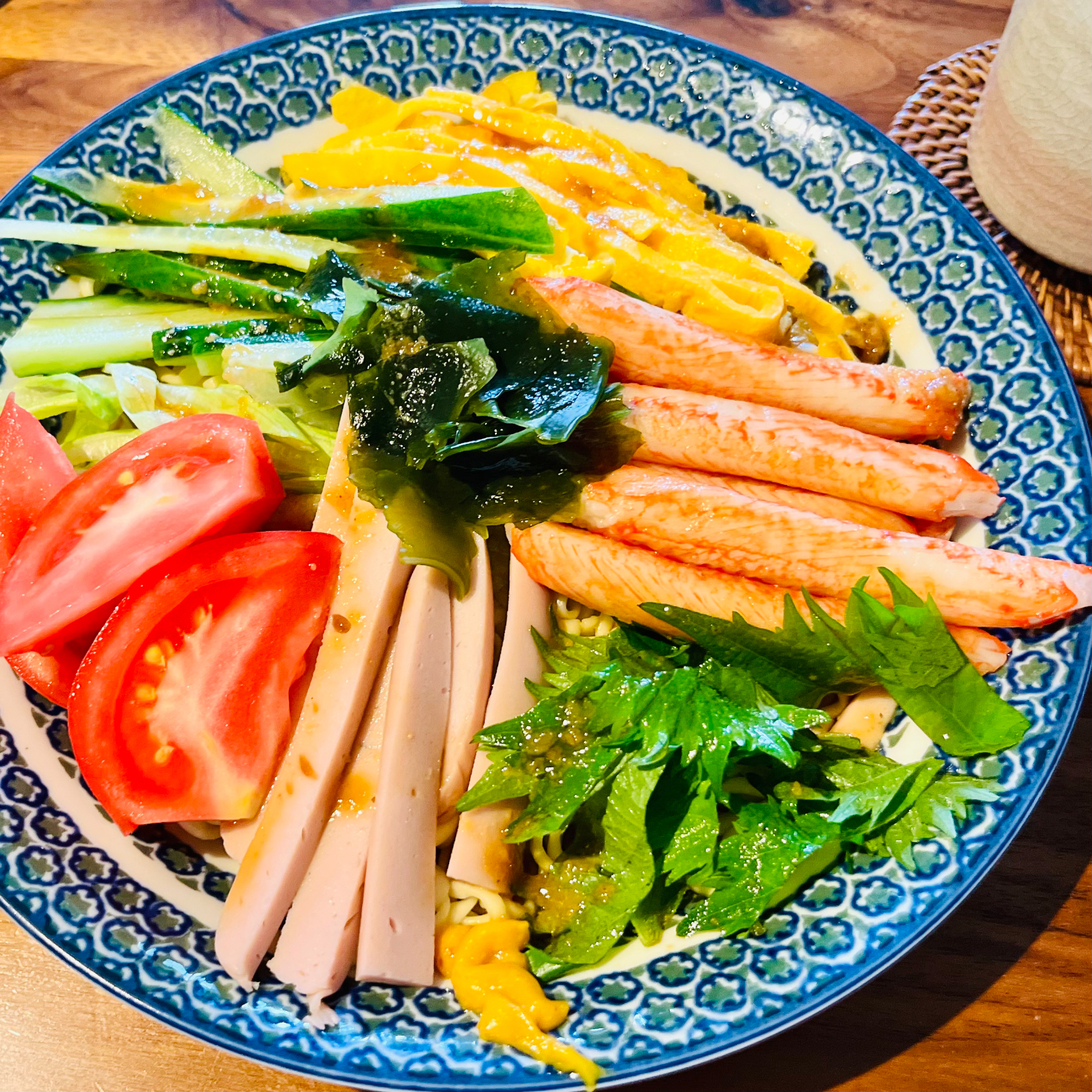 冷やし中華🎐 中華三昧 赤坂璃宮 涼麺