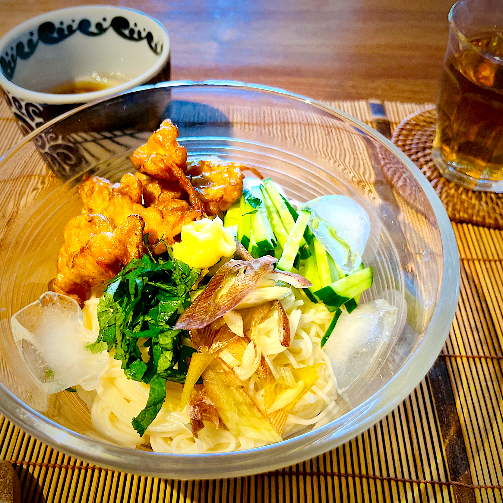 【北陸応援】加賀揚げと薬味のせ素麺