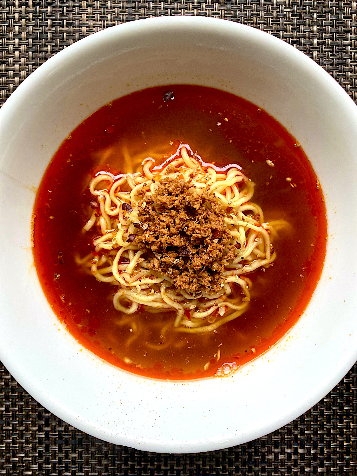 大豆ミート担々麺