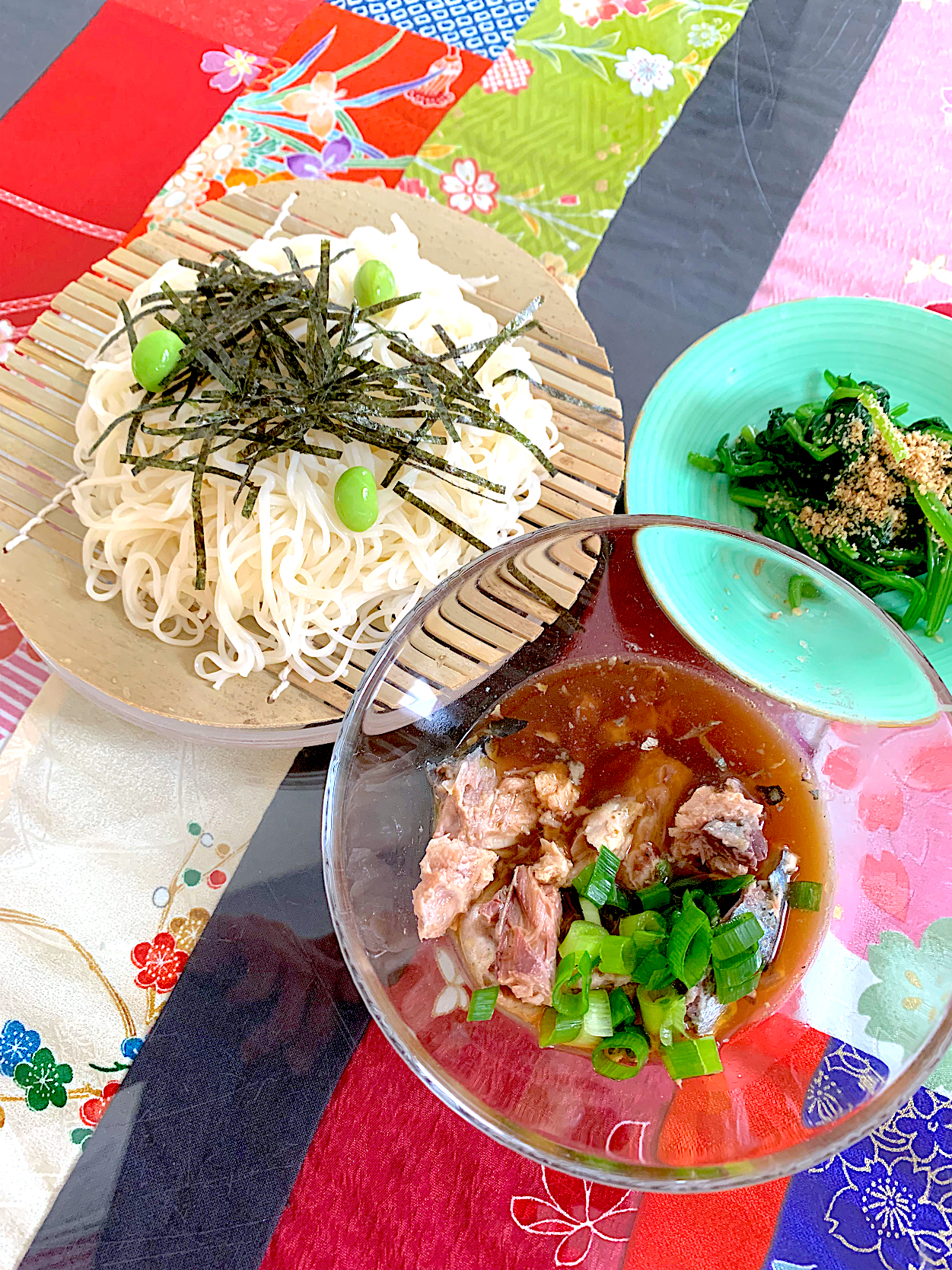 鯖缶素麺