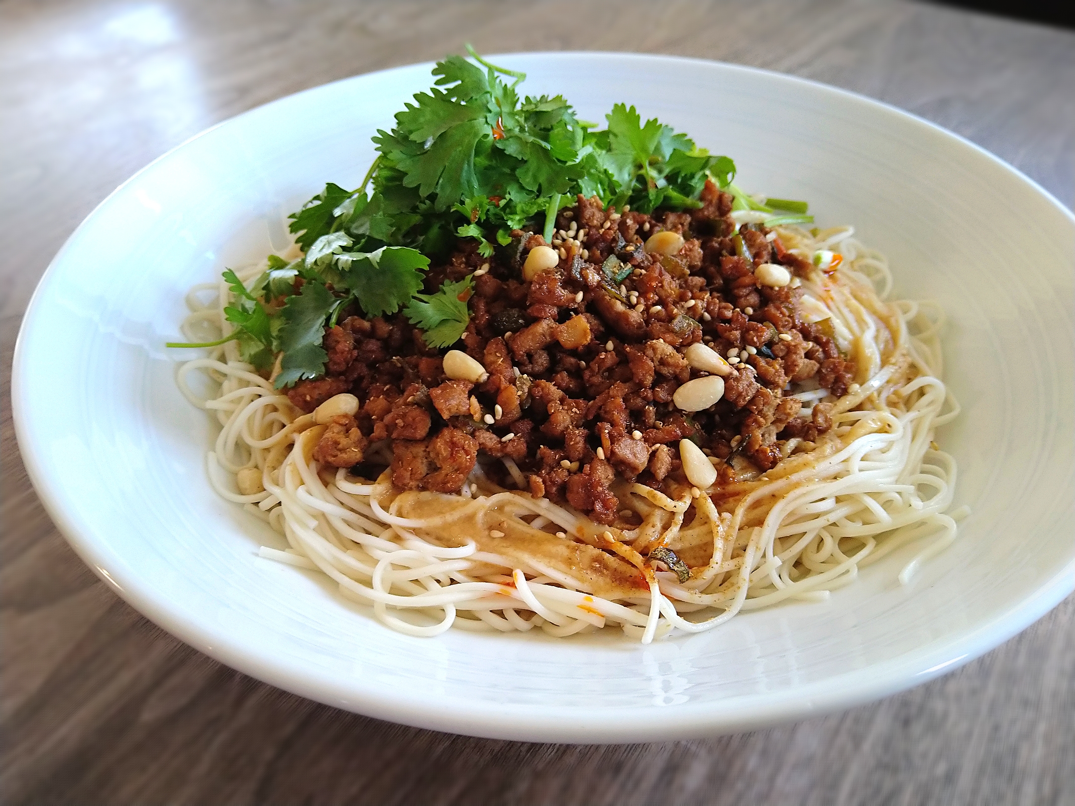 台湾麺線の坦々混ぜそば