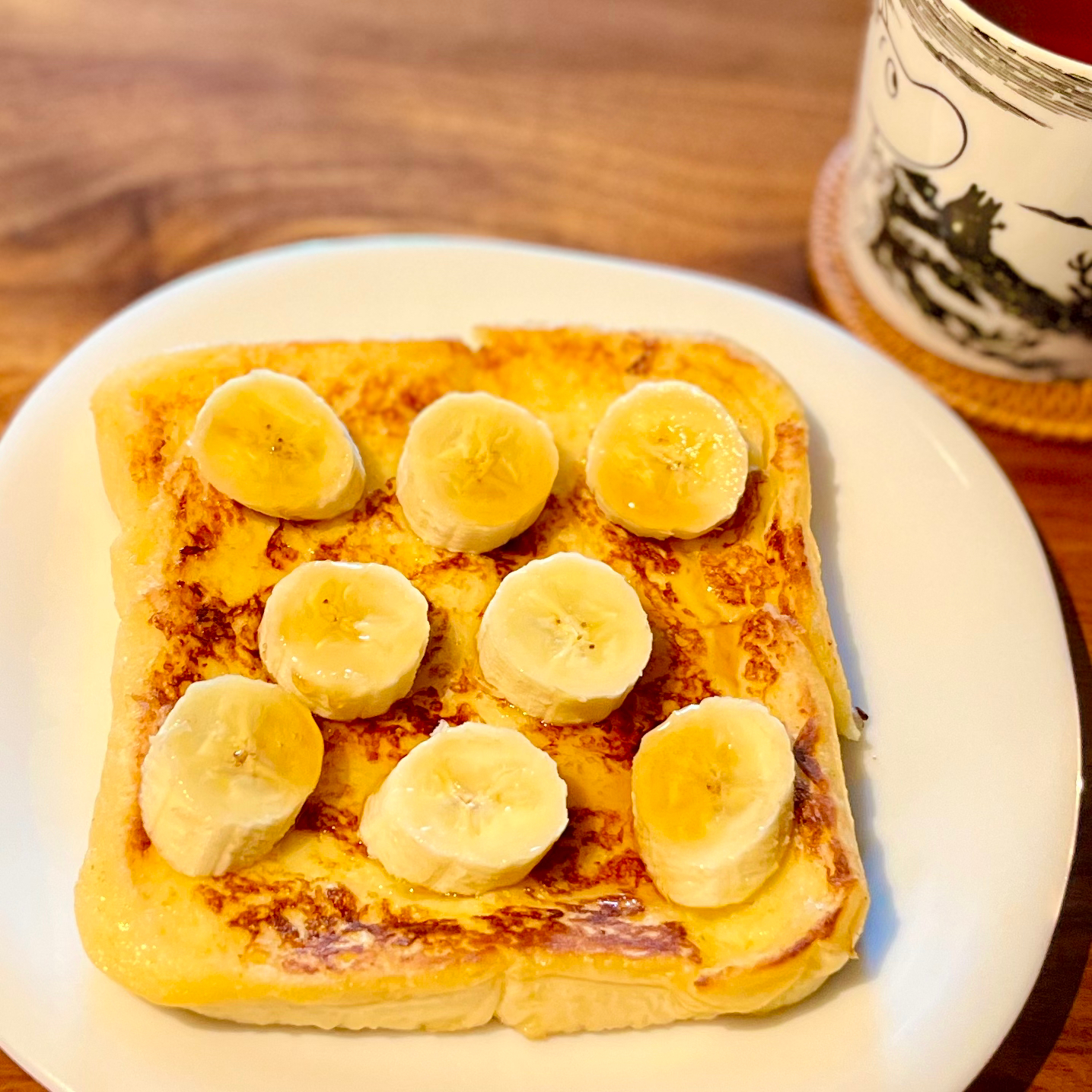 バナナメープルフレンチトースト🍌 Banana Maple French Toast