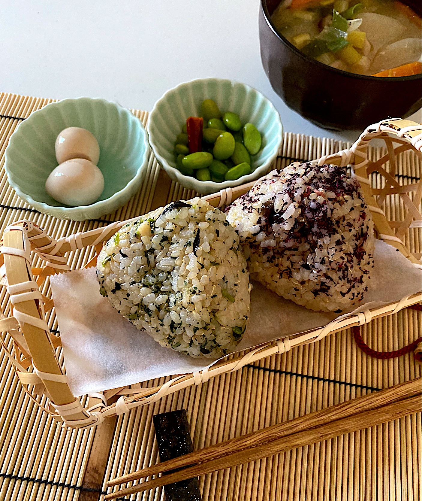 ゆかりさんの料理 おにぎりランチ🍙