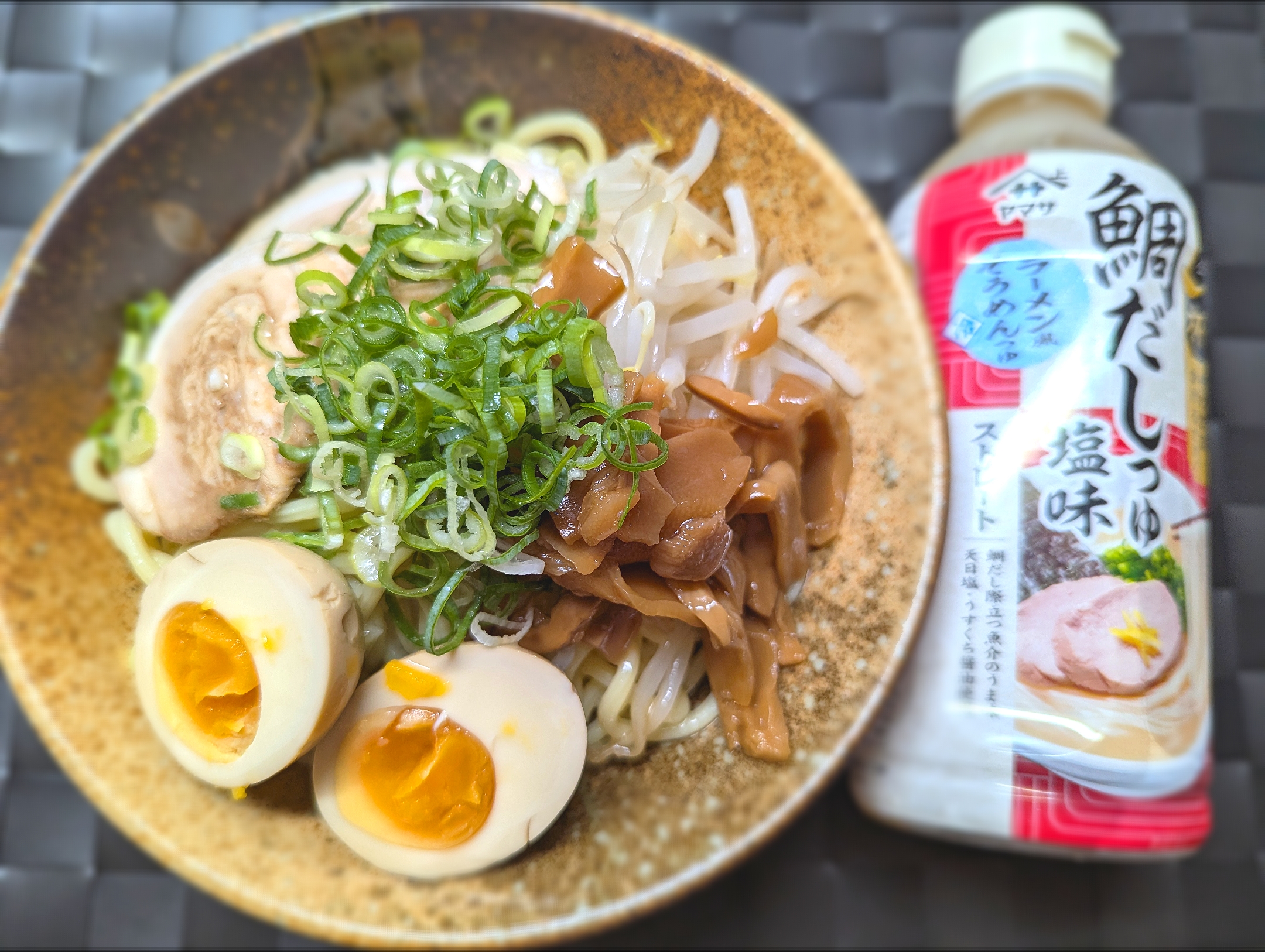 鯛だしつゆで冷やしラーメン