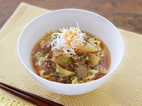 マーボー大根みそラーメン