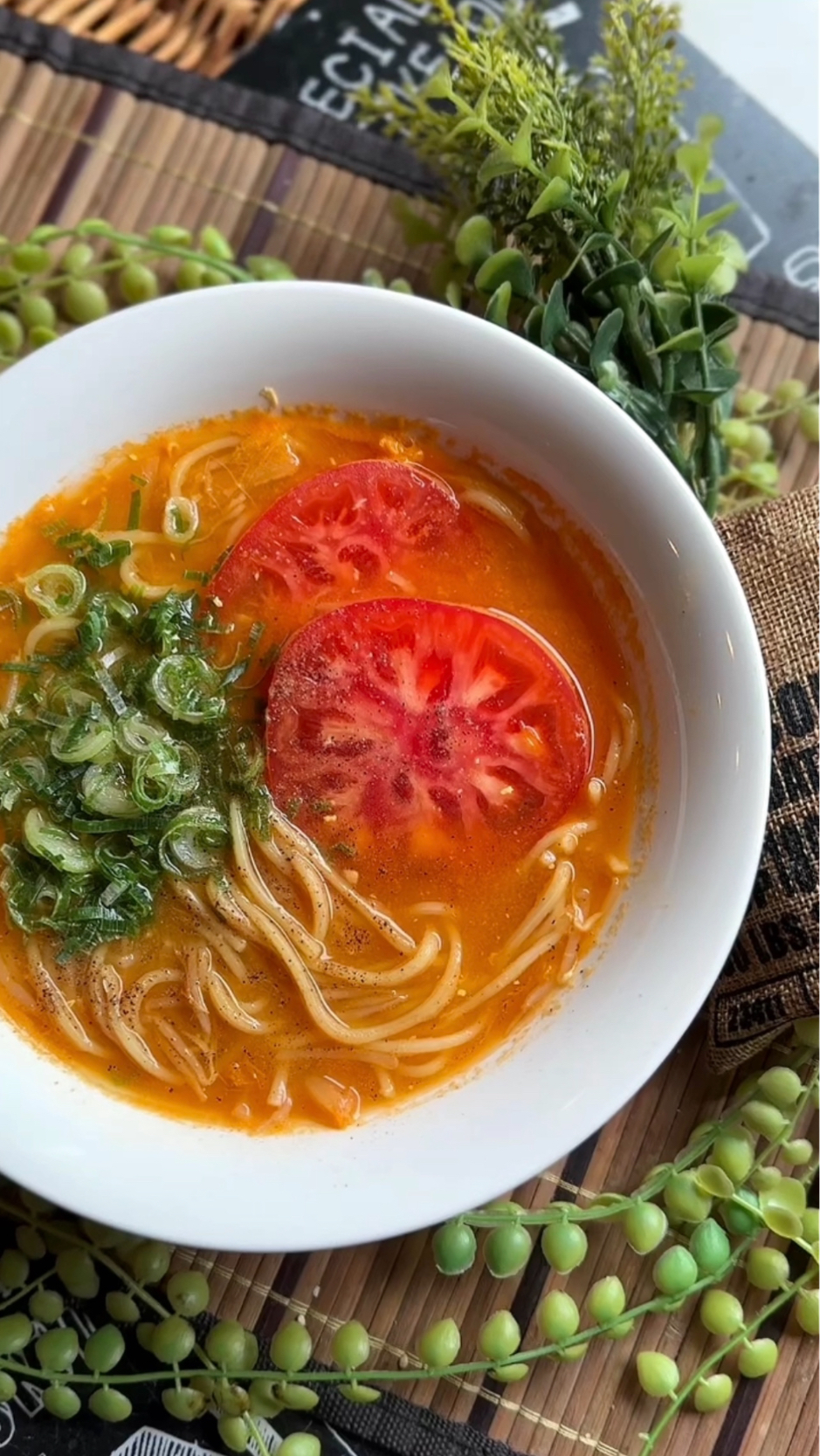 トマト味噌ラーメン