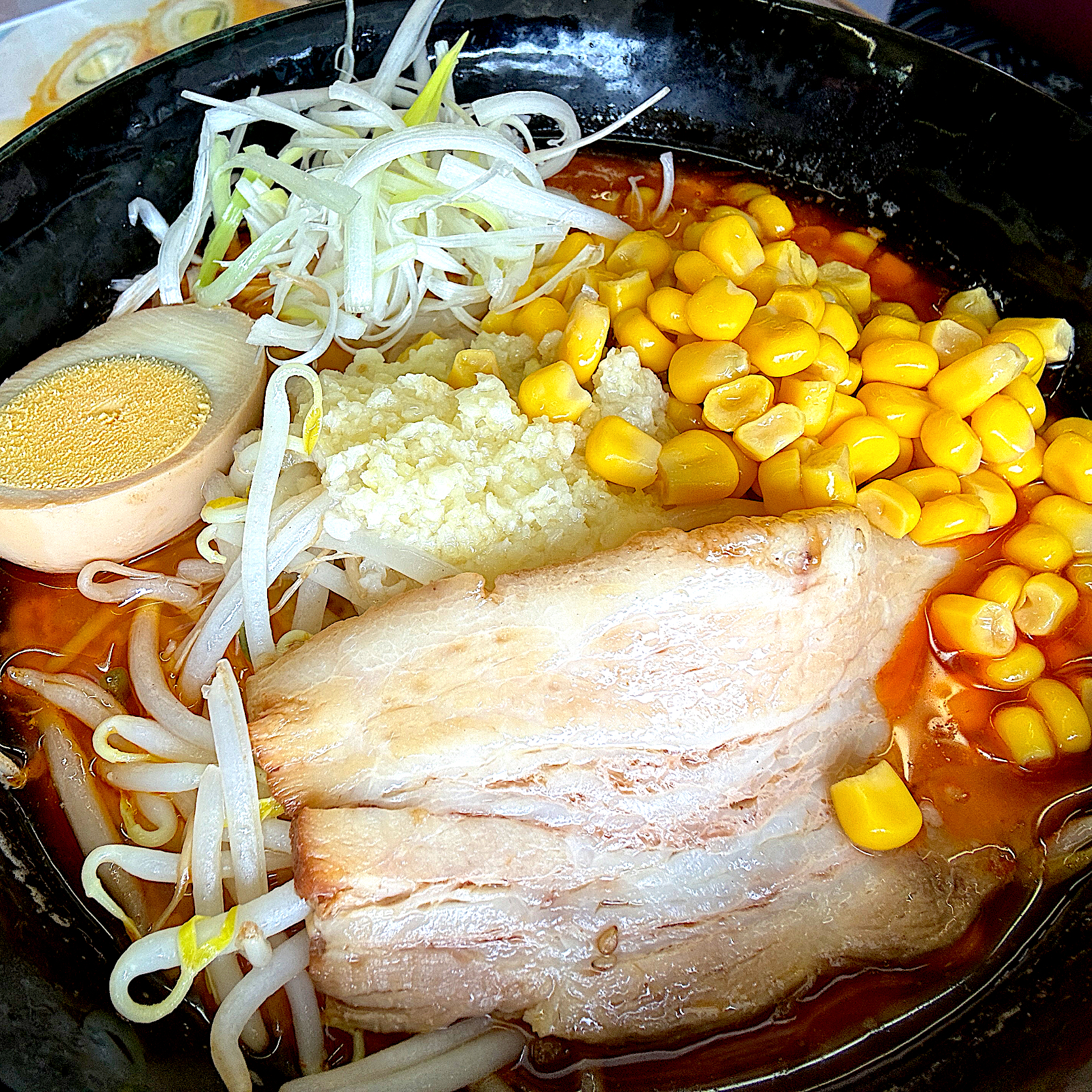 にんにく味噌コーンラーメン