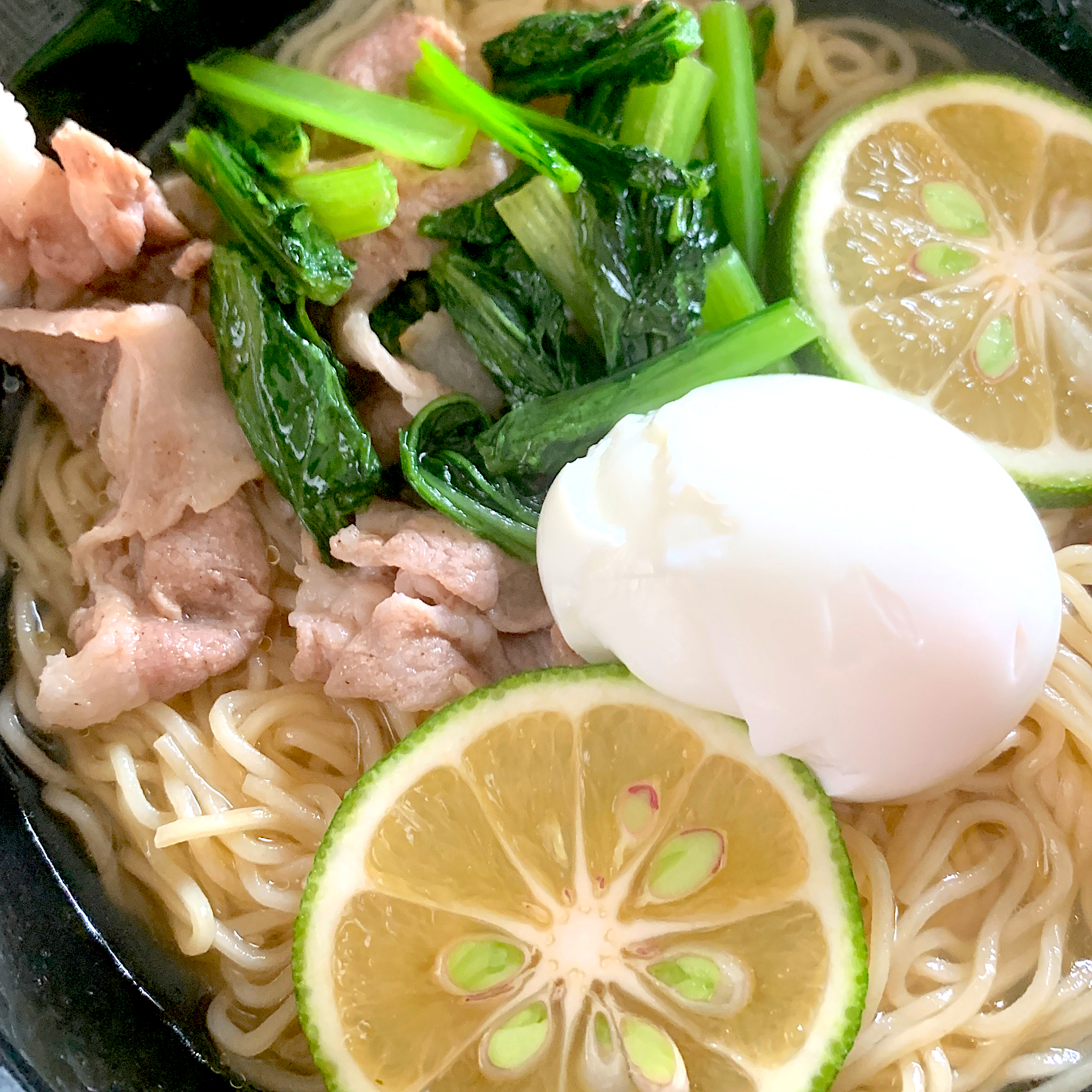 すだち香る✴︎冷やしラーメン🍜