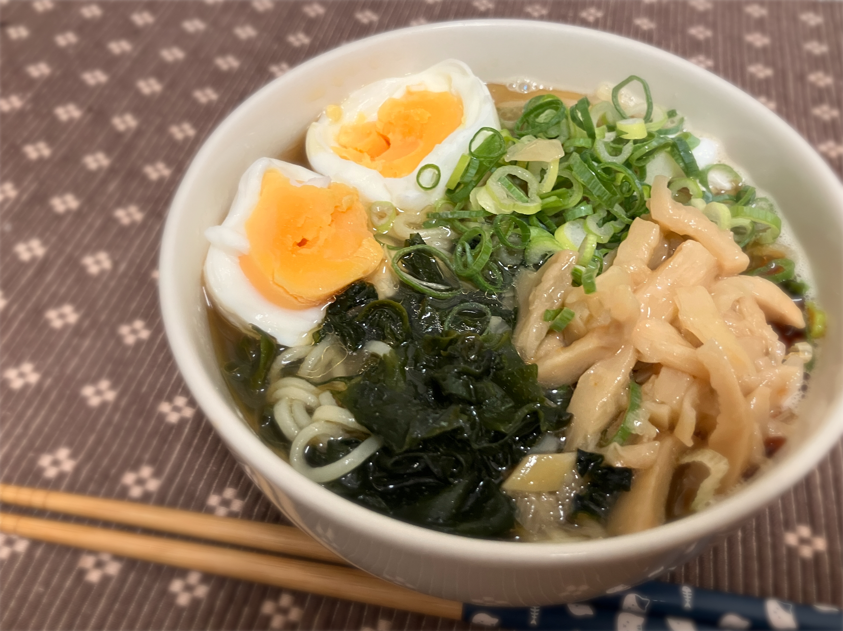 今日のおうちラーメン