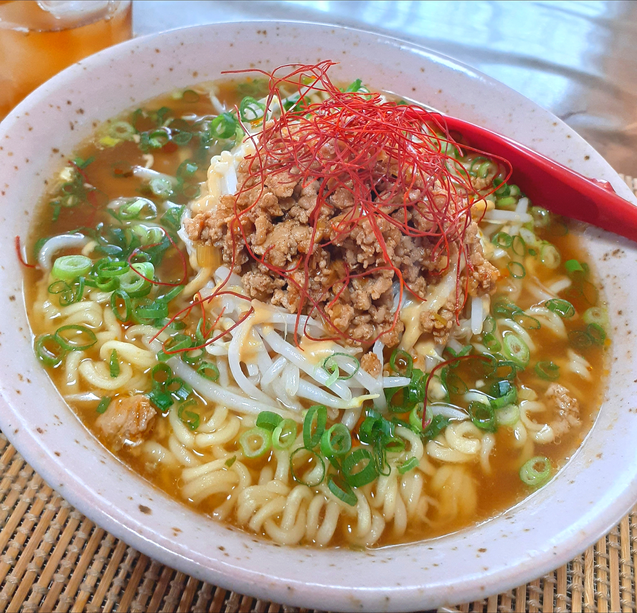 肉そぼろラーメン🍜