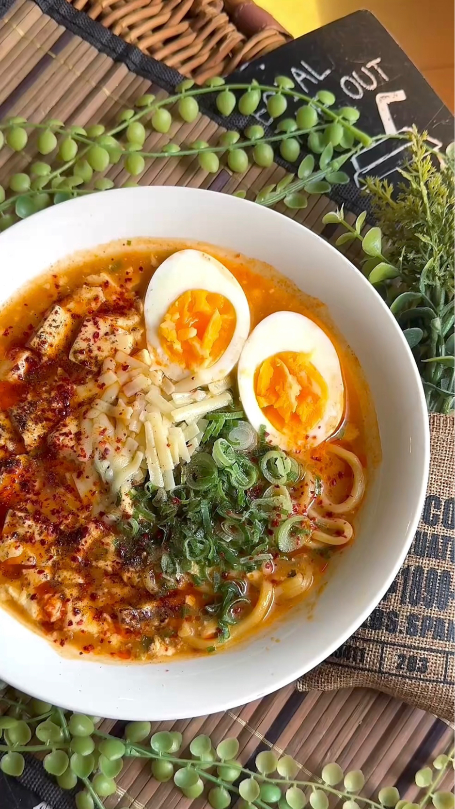 しび辛チーズ麻婆豆腐ラーメン