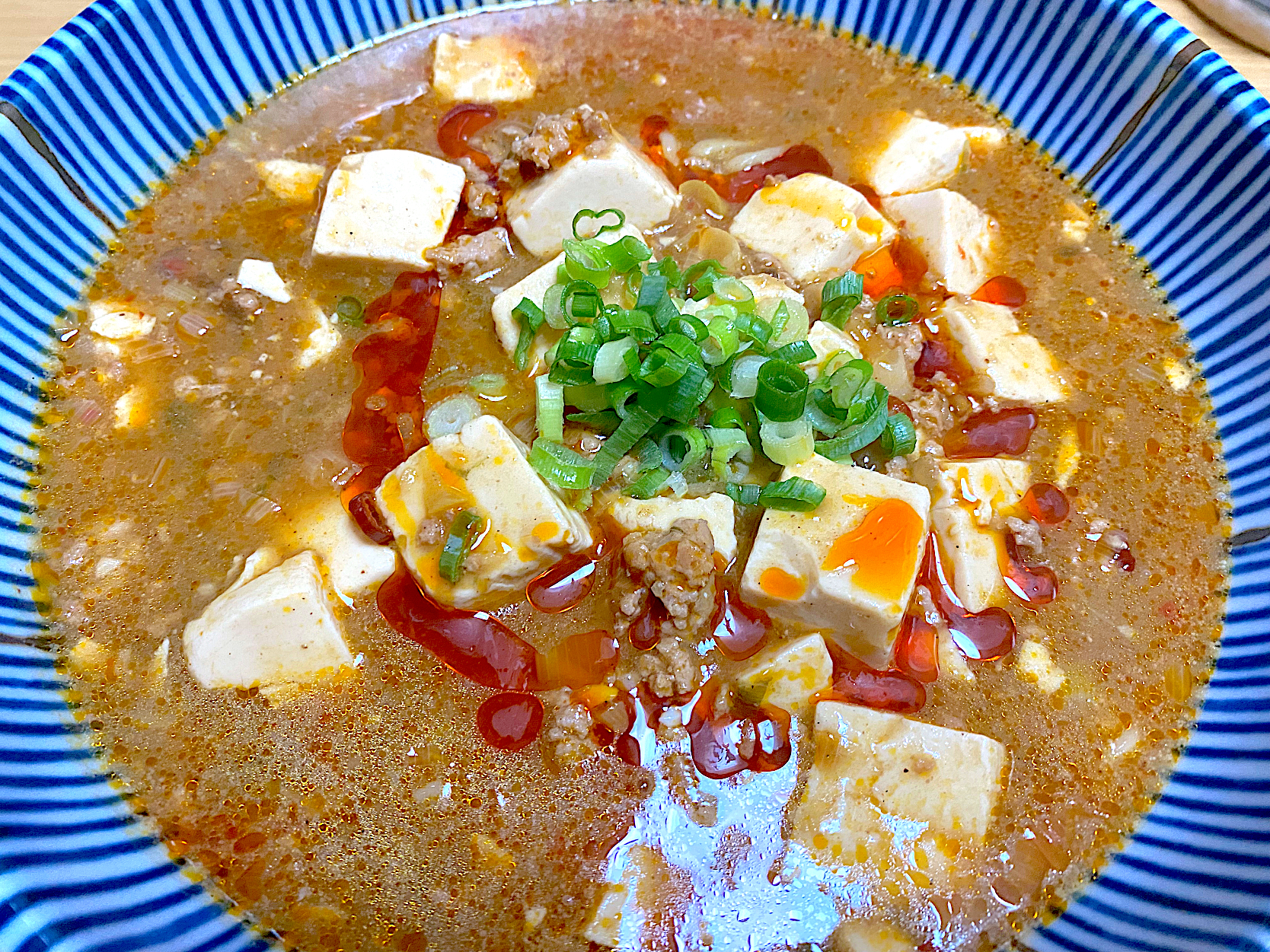 麻婆豆腐の次の日は麻婆味噌ラーメン！