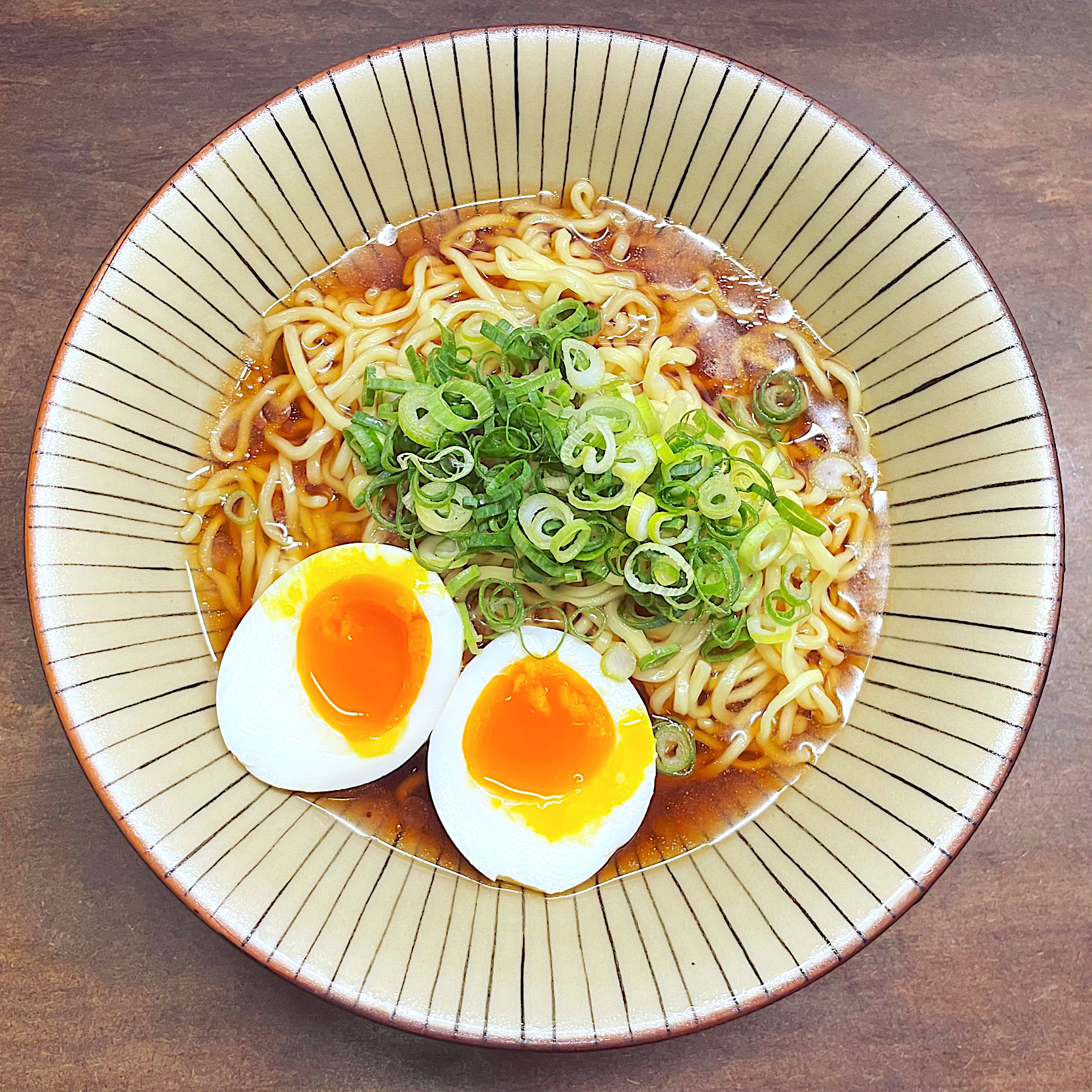 袋麺で冷やしラーメン