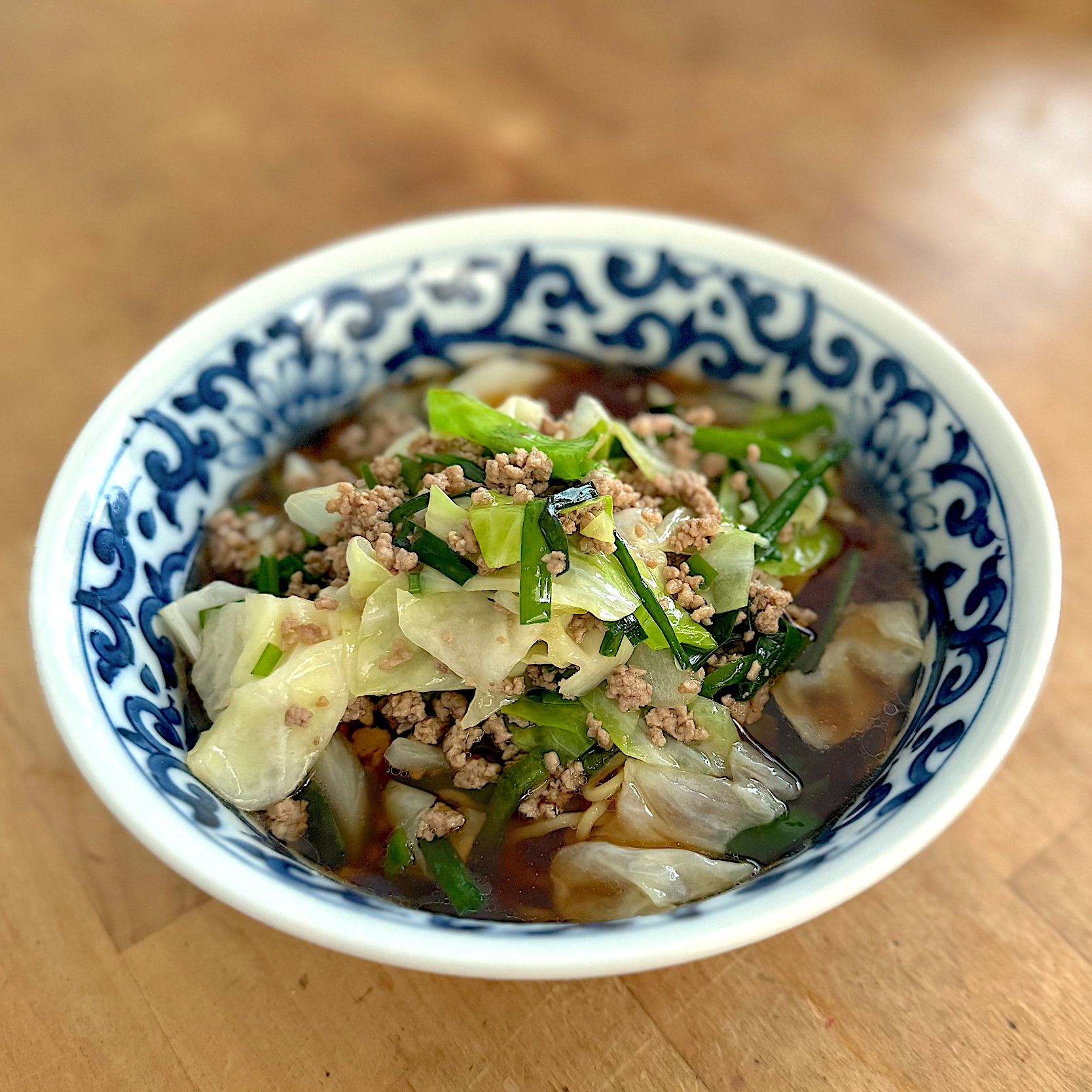 野菜たっぷり手作りラーメン