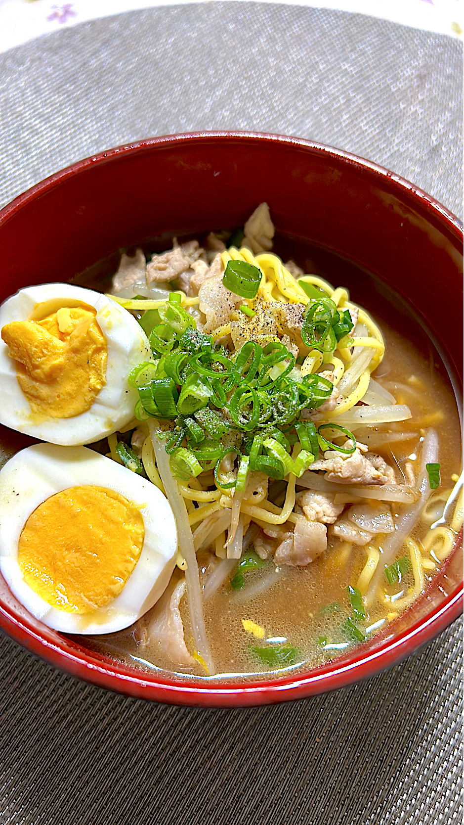 野菜しょうゆラーメン🍜