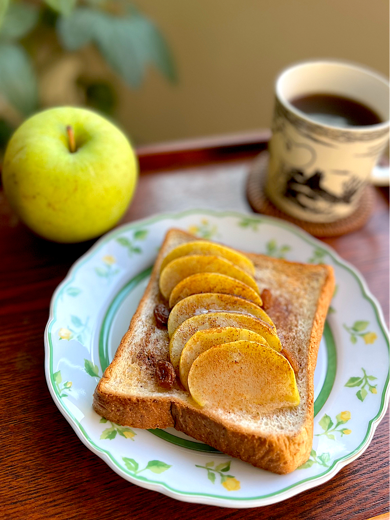 黄王アップルシナモントースト🍏Yellow King Apple Cinnamon Toast