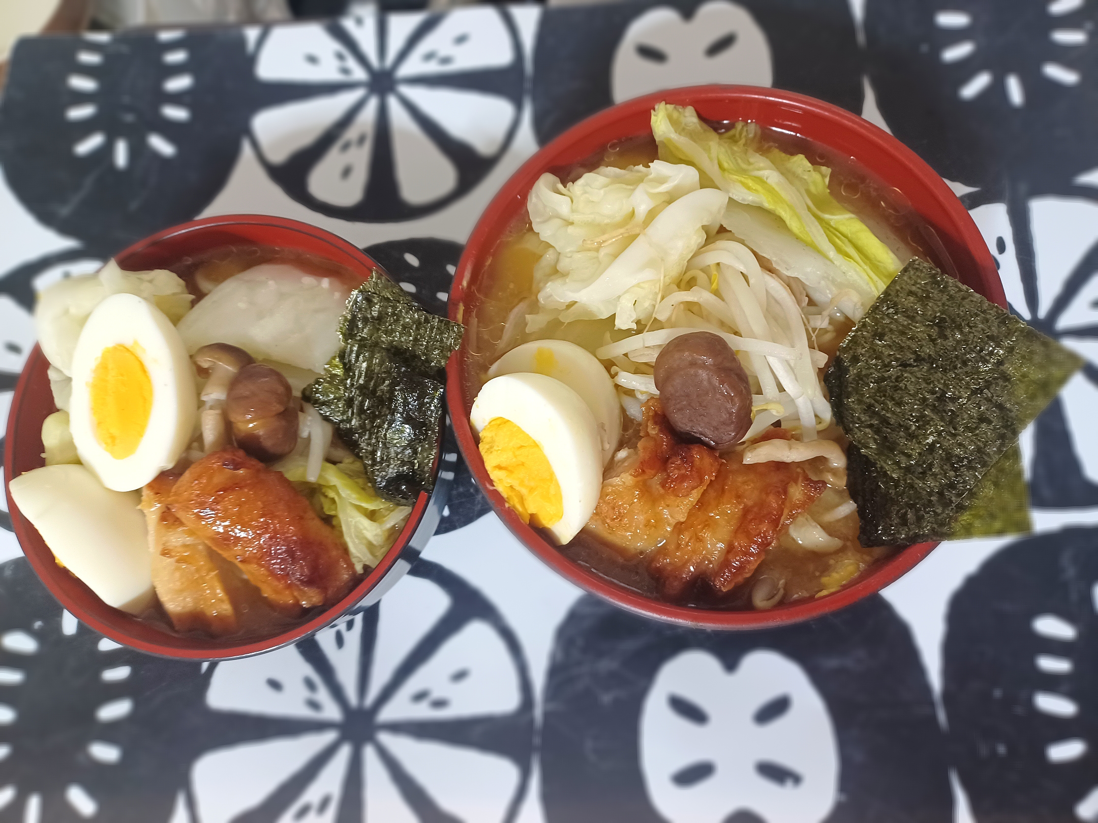 お昼のラーメン🍜🍥