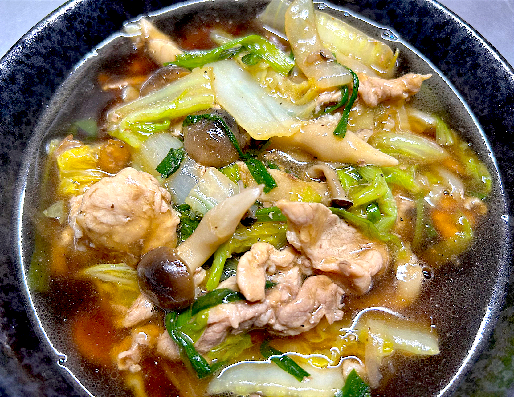 餡掛けラーメン