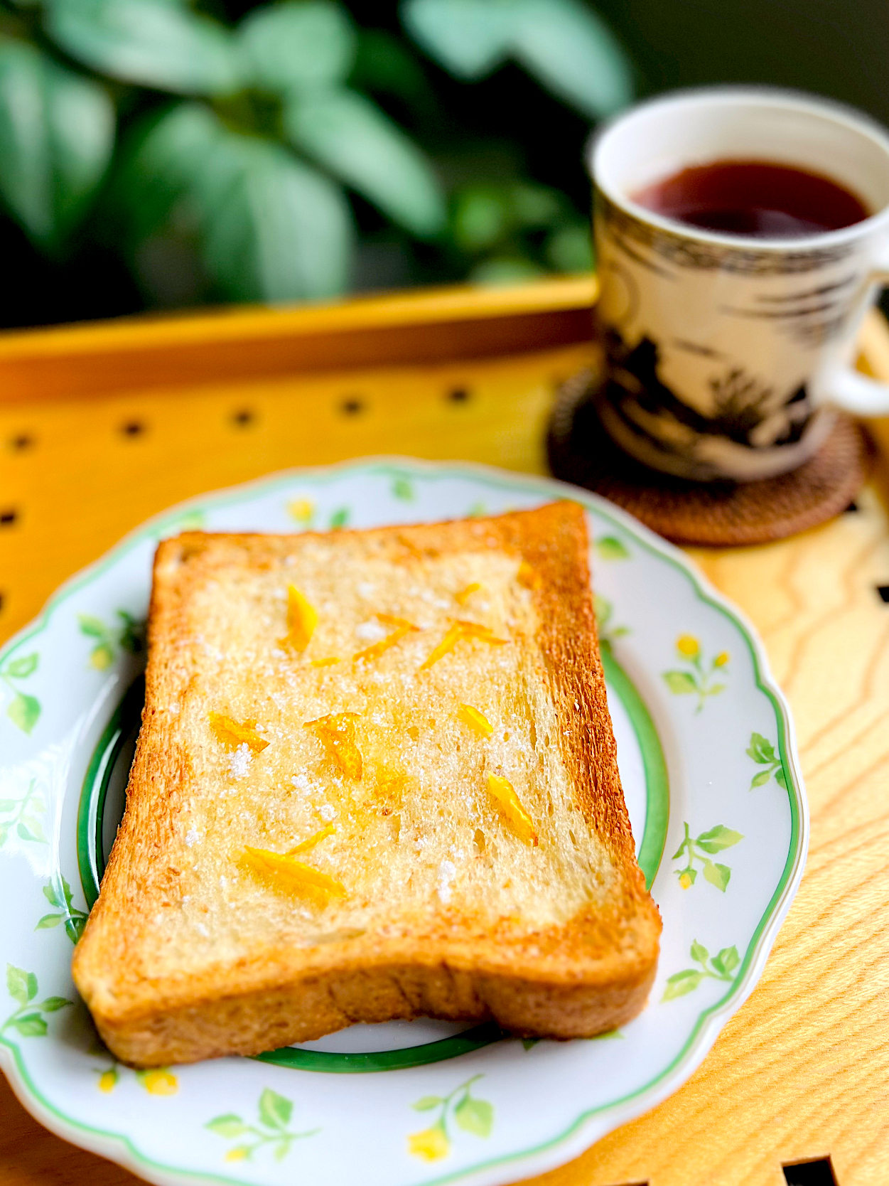 柚子はちみつバタートースト🍯Yuzu Honey Butter Toast🧸