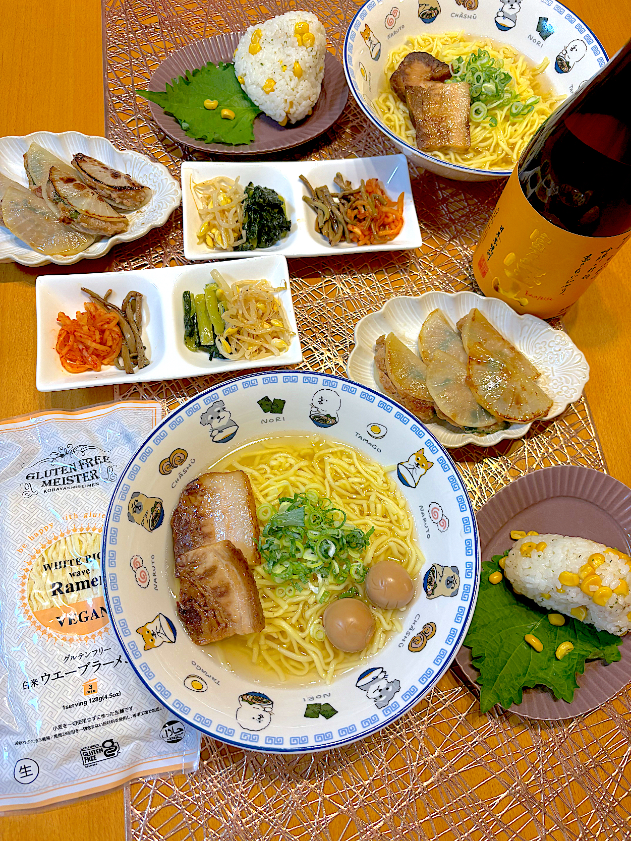 🍴𓈒𓂂𓏸グルテンフリー米粉塩ラーメン