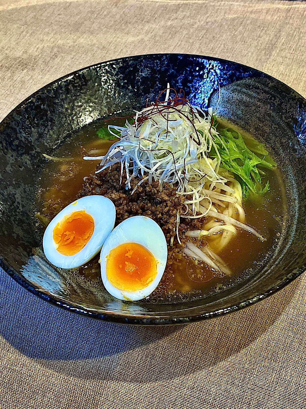 豚ひき肉ピリ辛ラーメン🍜