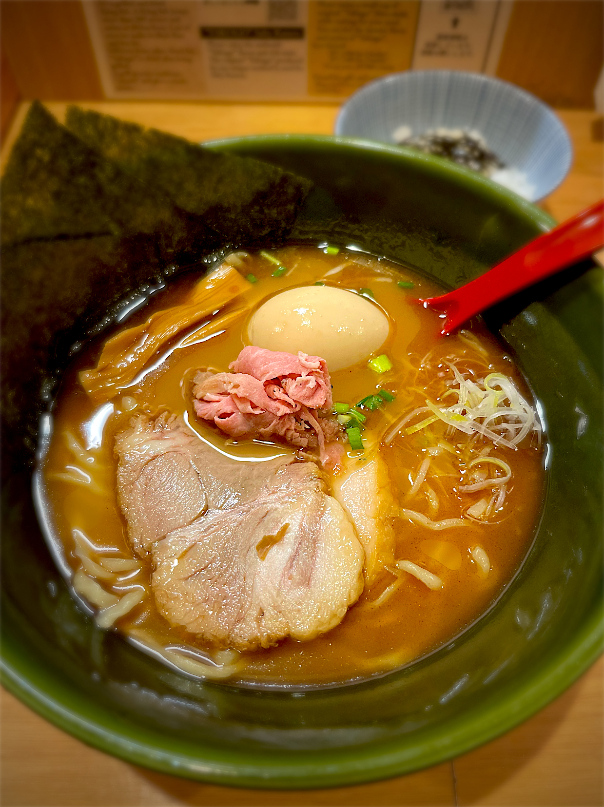 特製焼きあご塩ラーメンお茶漬けセット