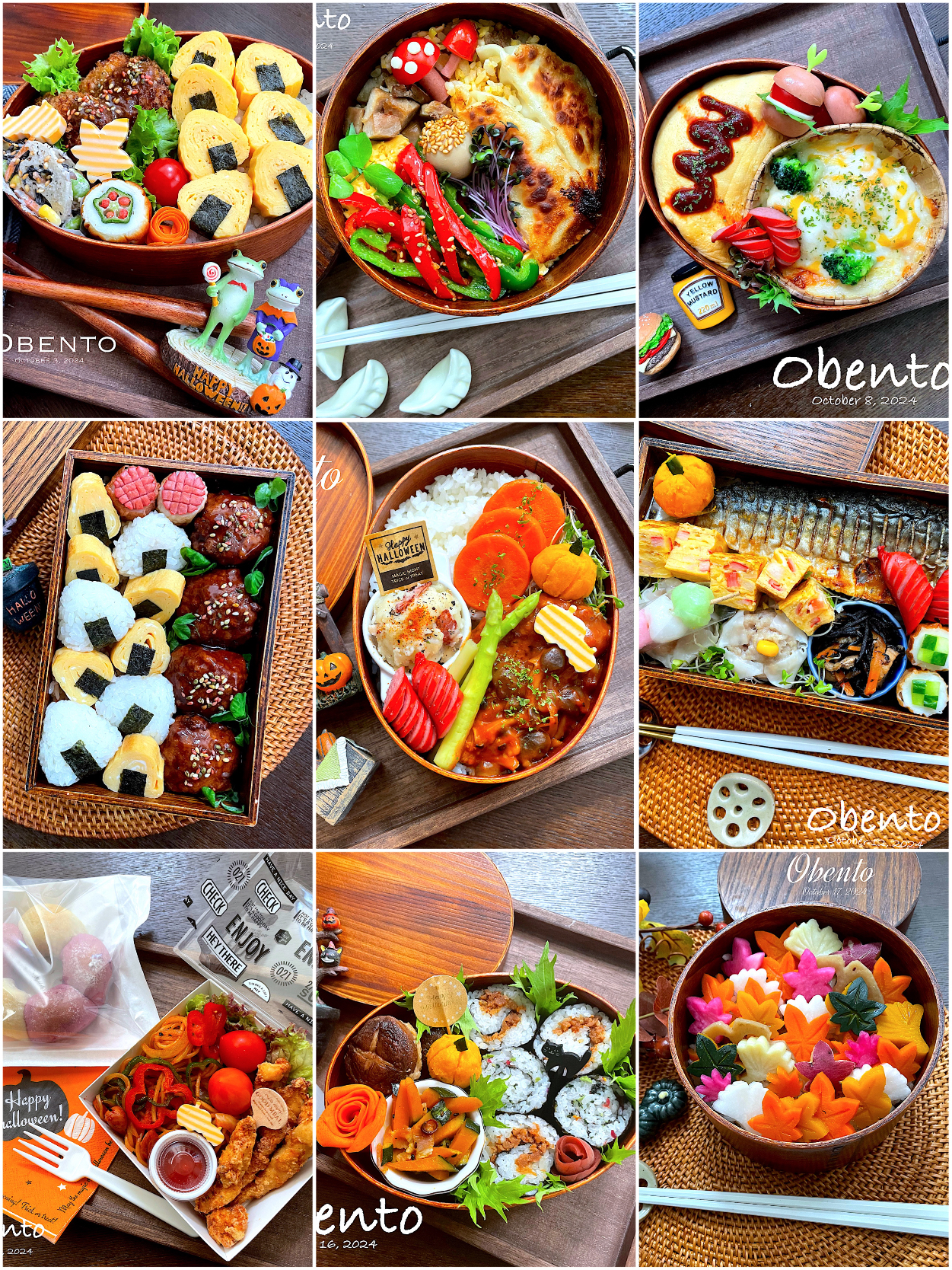 10/3~17お弁当まとめ😋🍴🍱♬*