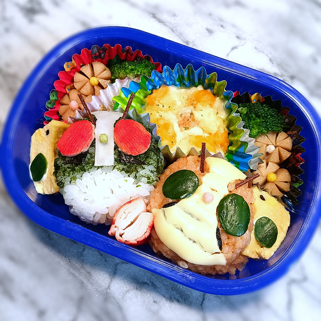 キャラ弁🌼仮面ライダー弁当