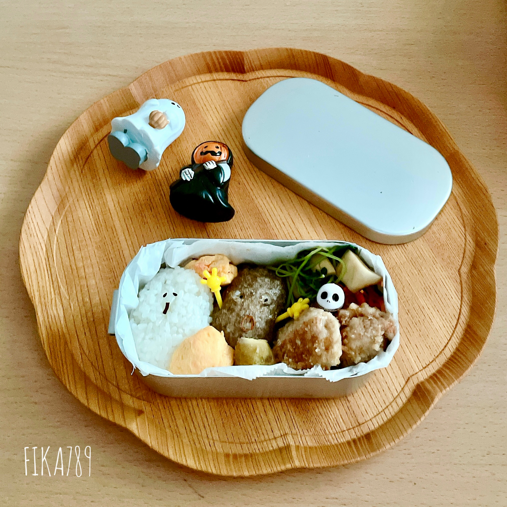 お化け👻に見える？ハロウィン弁当