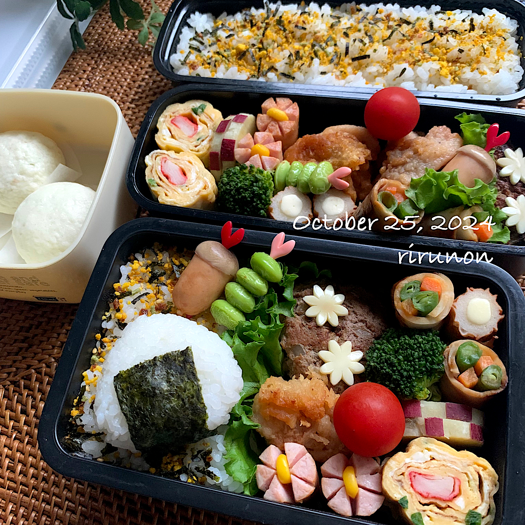 中2娘＆高2息子のお弁当🍱