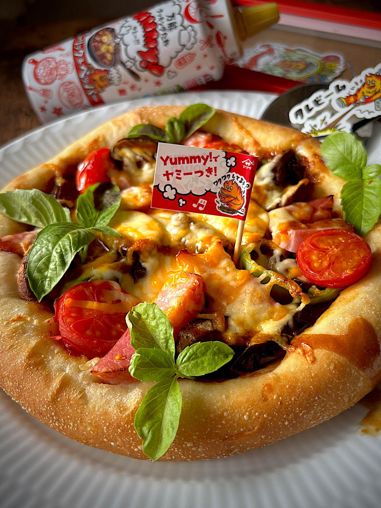 Yummyで病みつきピザ🍕