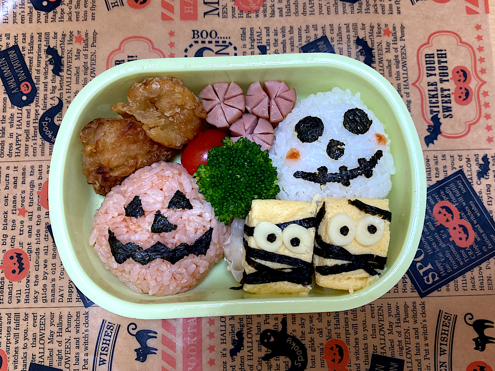 helloween弁当🎃👻